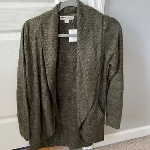 Barefoot Dreams Green Cardigan
